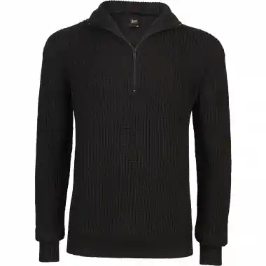 Angebot - Brandit Marine Pullover Troyer Herren (Black)