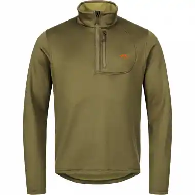 Jetzt kaufen | Blaser Drain Halfzip Herren (Dunkel Oliv)