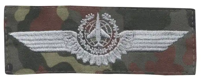 Ausverkauf - BW Tätigkeitsabz. Kampfbeobachter Tarn/Silber
