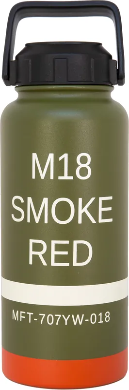 Sehr gefragt - MFT M18 Red Smoke Bottle 900 ML (Thermoflasche)